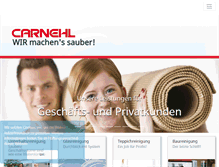 Tablet Screenshot of carnehl-gmbh.de